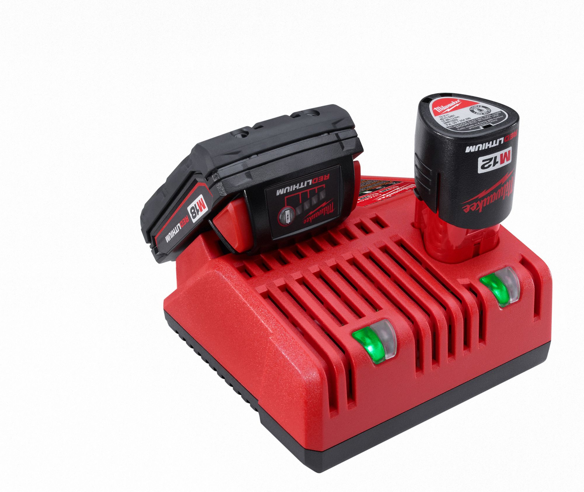 MILWAUKEE Battery Charger Milwaukee, MultiPort Simultaneous Charging