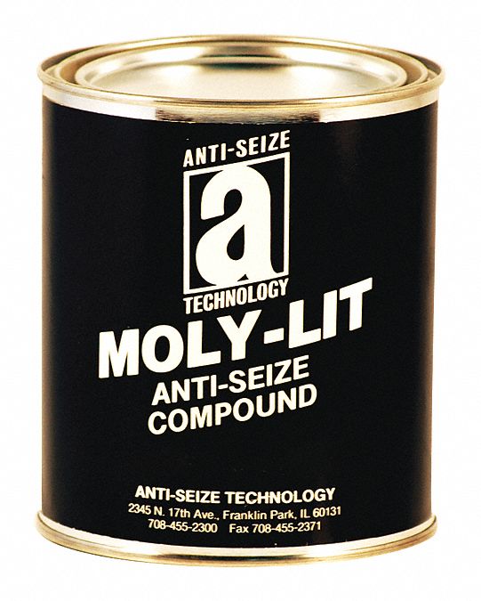 ANTI-SEIZE TECHNOLOGY Metal-Free, Anti-Seize Compound, -300°F, 2400°F