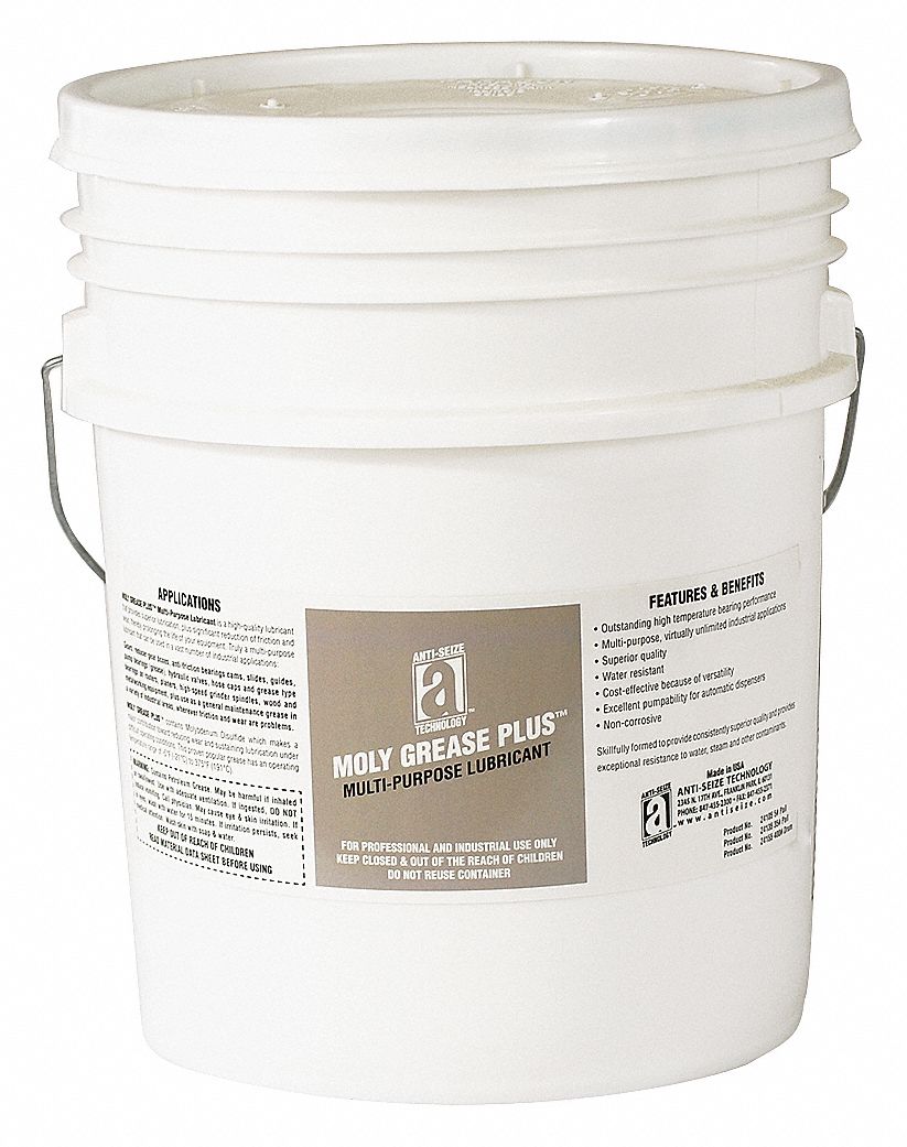 ANTISEIZE TECHNOLOGY MOLYGREASE PLUS™, Black, Lithium, Multipurpose