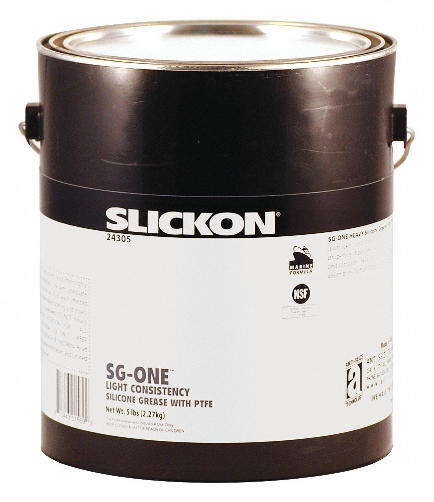 ANTISEIZE TECHNOLOGY SGONE™, Clear, PTFE, DiElectric Grease, 5 lb, 1