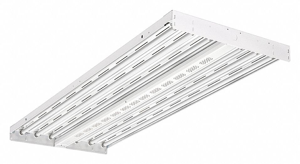 LITHONIA LIGHTING HIGH BAY FLUORESCENT FIXTURE, 347480 V, 6 LAMP, T5HO