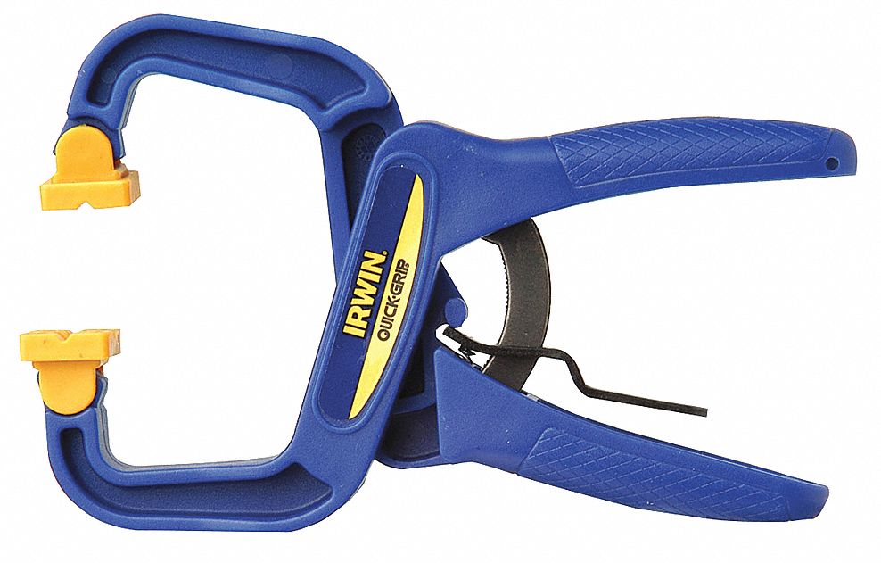 IRWIN Spring Clamp 1 1/2 in Max. Jaw Opening (In.), 5 in Lg (In