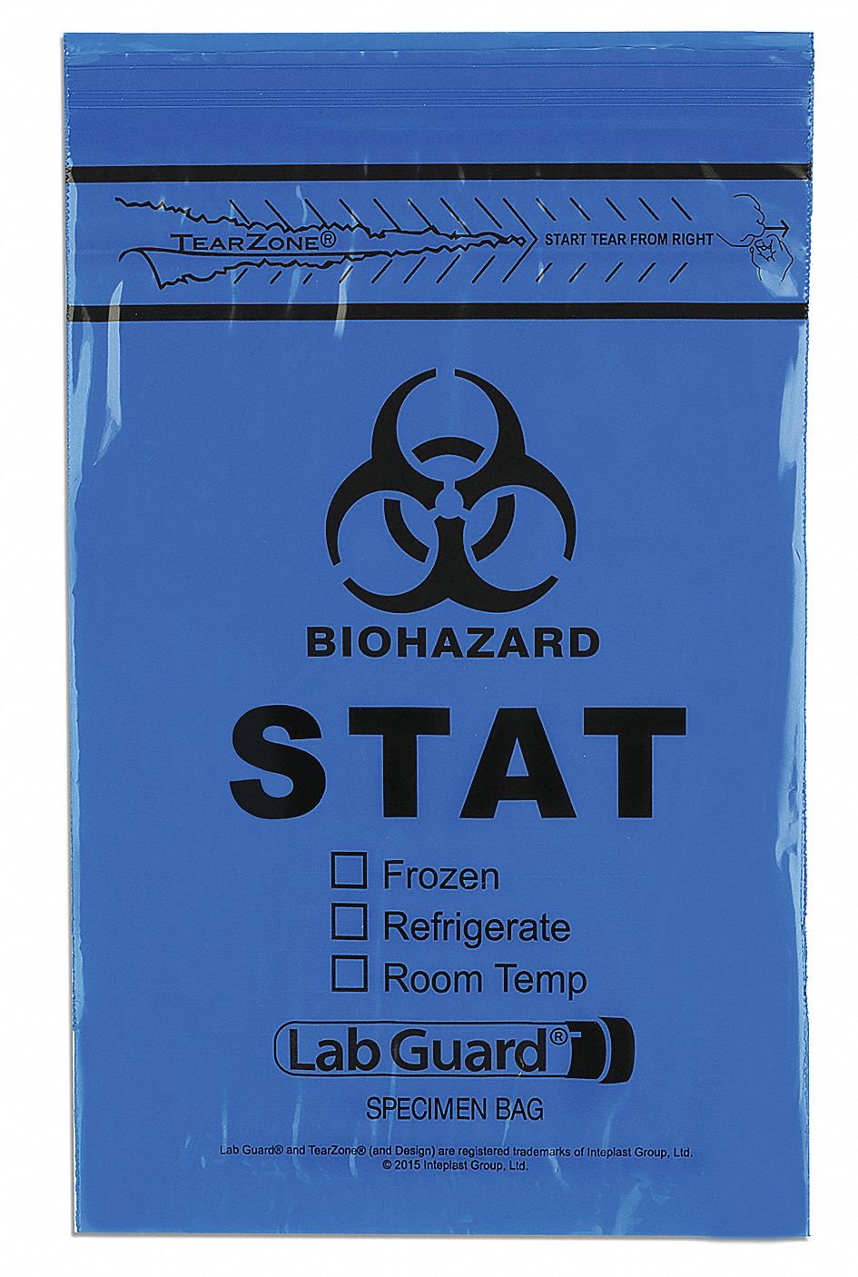 MEDEGEN MEDICAL PRODUCTS Specimen Transfer Bag, 1.75 mil, PK1000