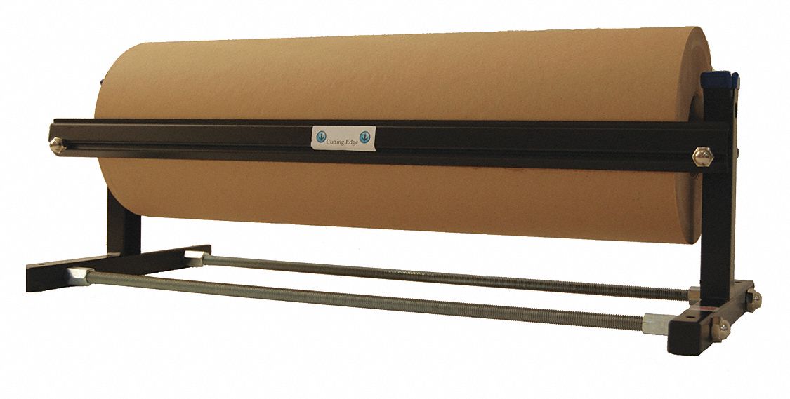 Mounted, For 36 in Roll Wd, Kraft Paper Dispenser 246J55EP592036