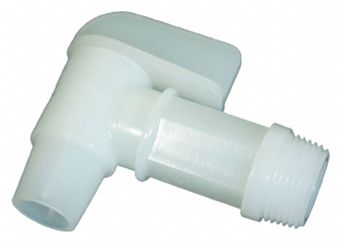 WELD AID Spigot, Plastic, Thread, For 5 G Container 24A424007098