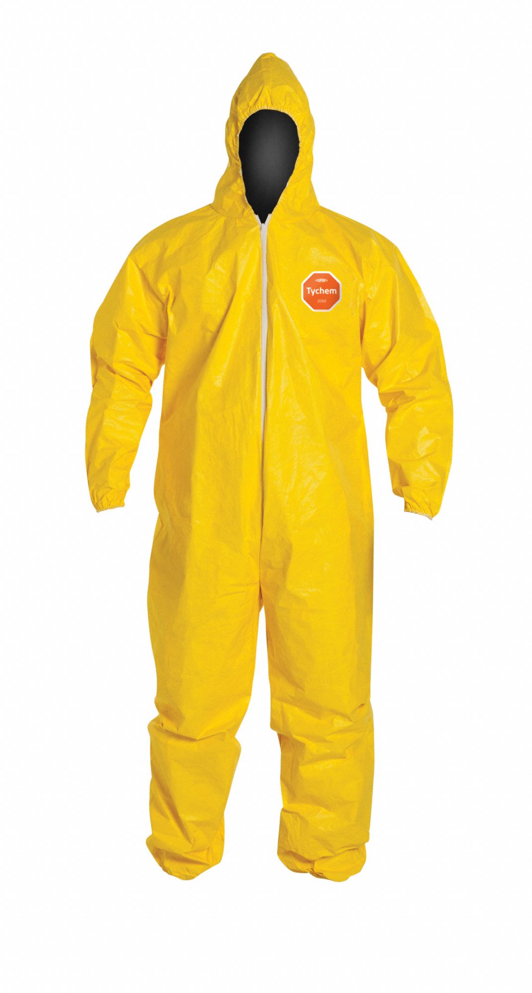 DUPONT, L, Tychem® 2000, Coveralls 4LUF3QC127SYLLG001200 Grainger
