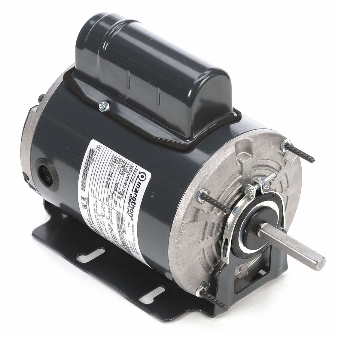 MARATHON MOTORS General Purpose Farm Duty Motor, 1/3 HP, Permanent