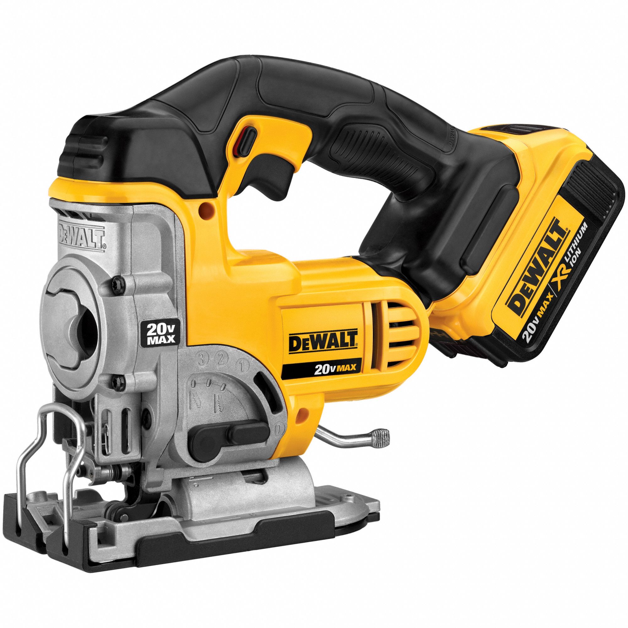 DEWALT Jig Saw Kit, 20V DC, Top Handle, Blade Shank Type TShank