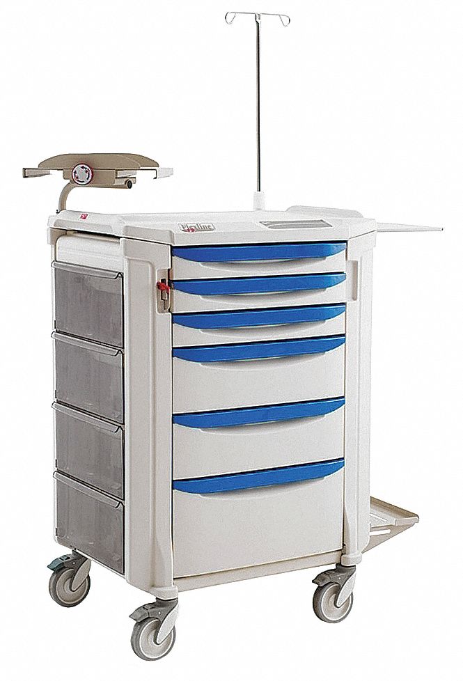 METRO Medical Procedure Cart, Taupe 24X113FLCRP4 Grainger