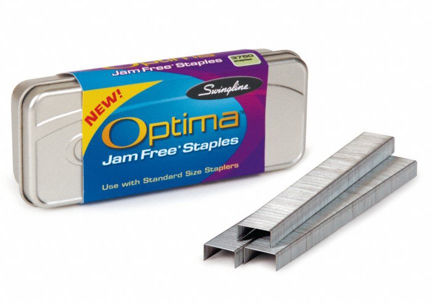 SWINGLINE Staples, Leg Length 1/4 In., PK3750 24Y092S7035556CS Grainger