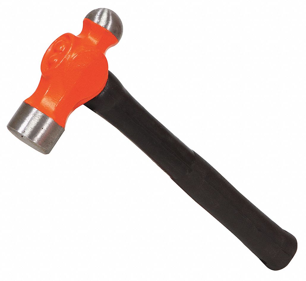 Steel, Steel, Ball Pein Hammer 24Z04224Z042 Grainger