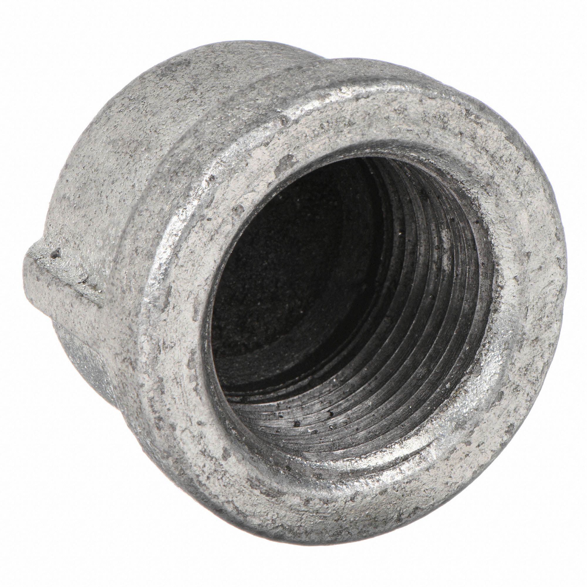 ANVIL Galvanized Malleable Iron Cap, 11/4" Pipe Size, FNPT Connection