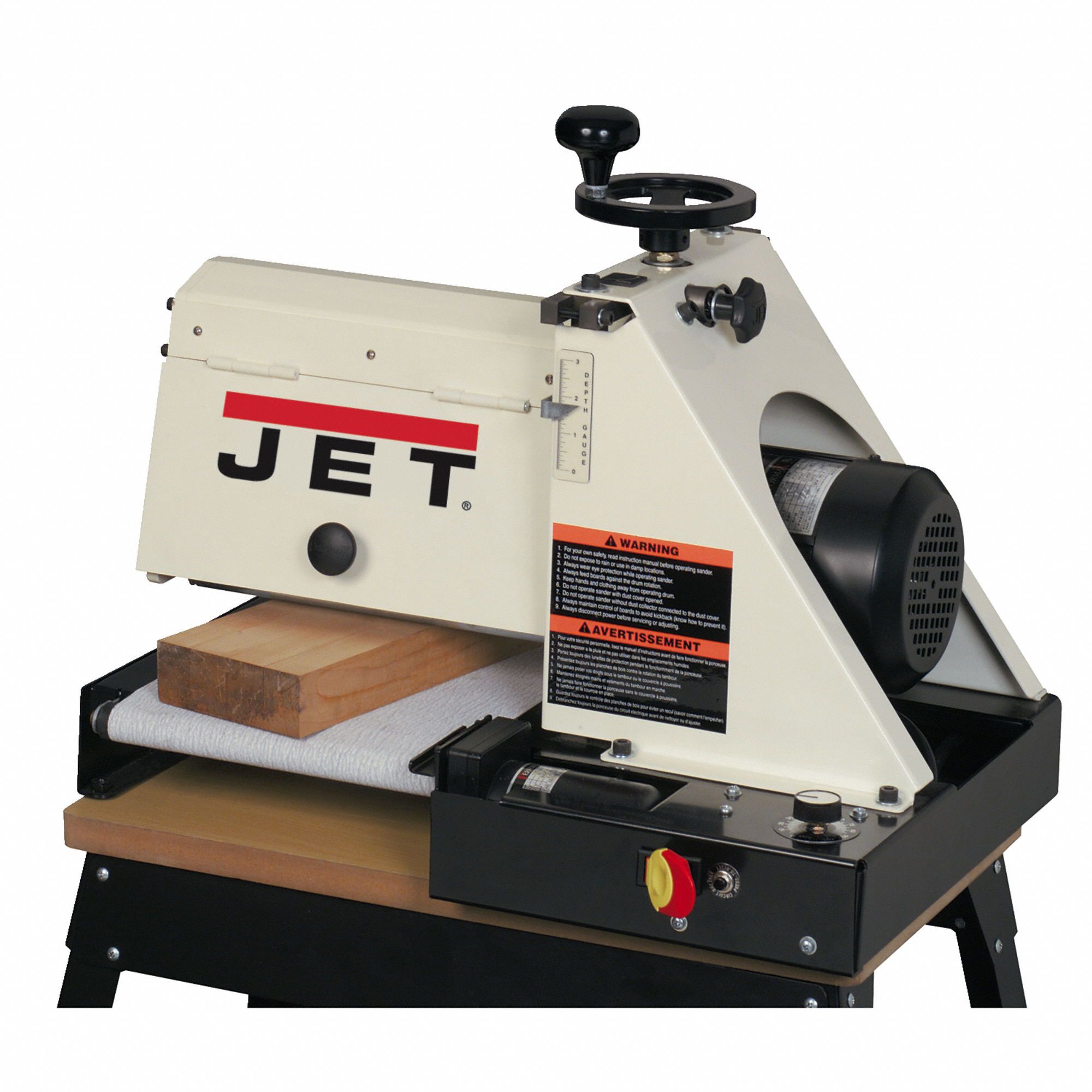 JET Drum Sander, 11 Amps, 104 lb. 25CH41628900 Grainger