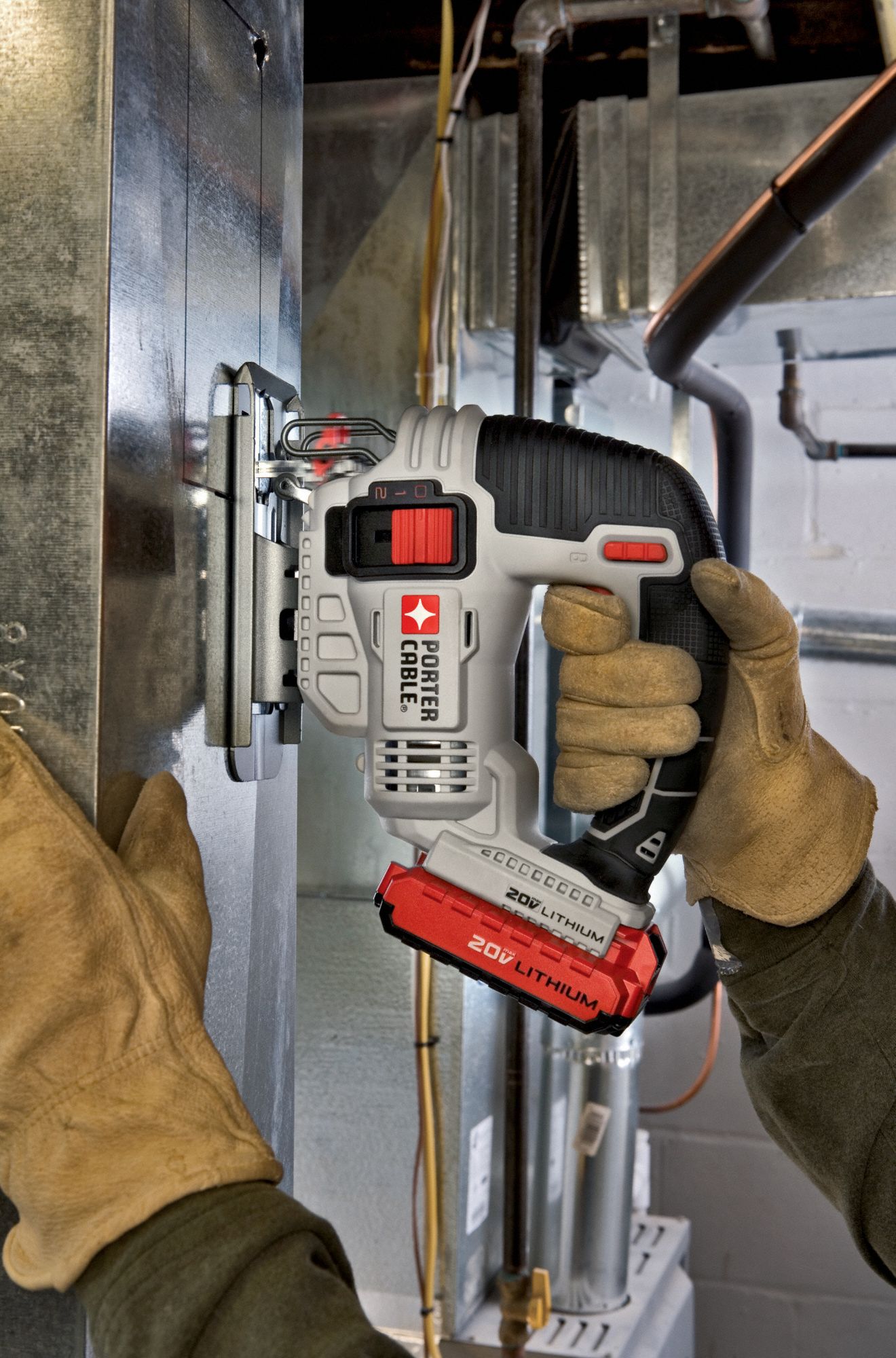 PORTER CABLE Jig Saw, 20V DC, Top Handle, Blade Shank Type TShank, U