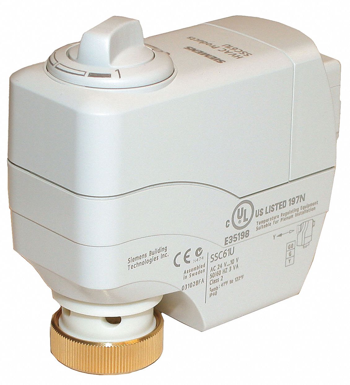 SIEMENS Proportional Valve Actuator 25DX07SSC61.5U Grainger