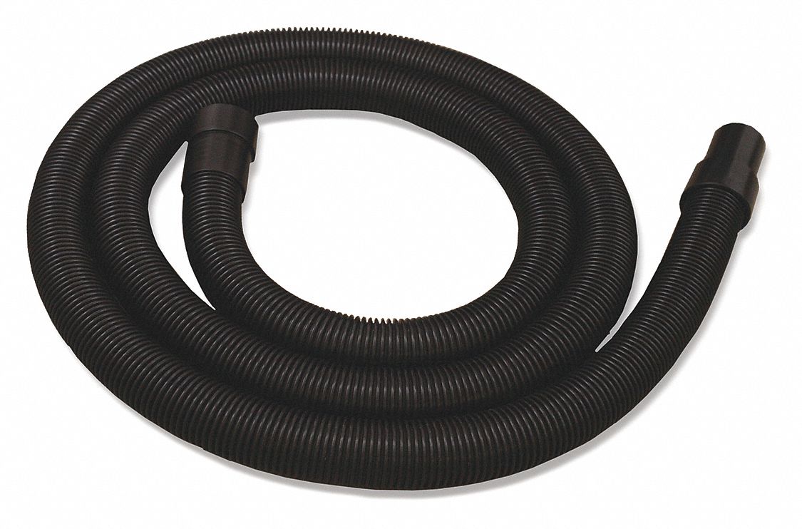 MITM CrushResistant Vacuum Hose, 1 1/2 in Hose Dia., 10 ft Hose