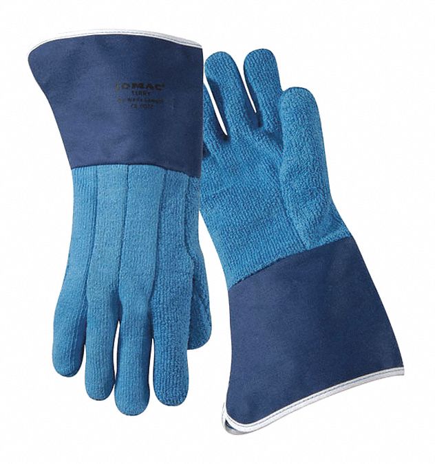 WELLS LAMONT Terry Welding Glove, L, PR 25L161628FR Grainger