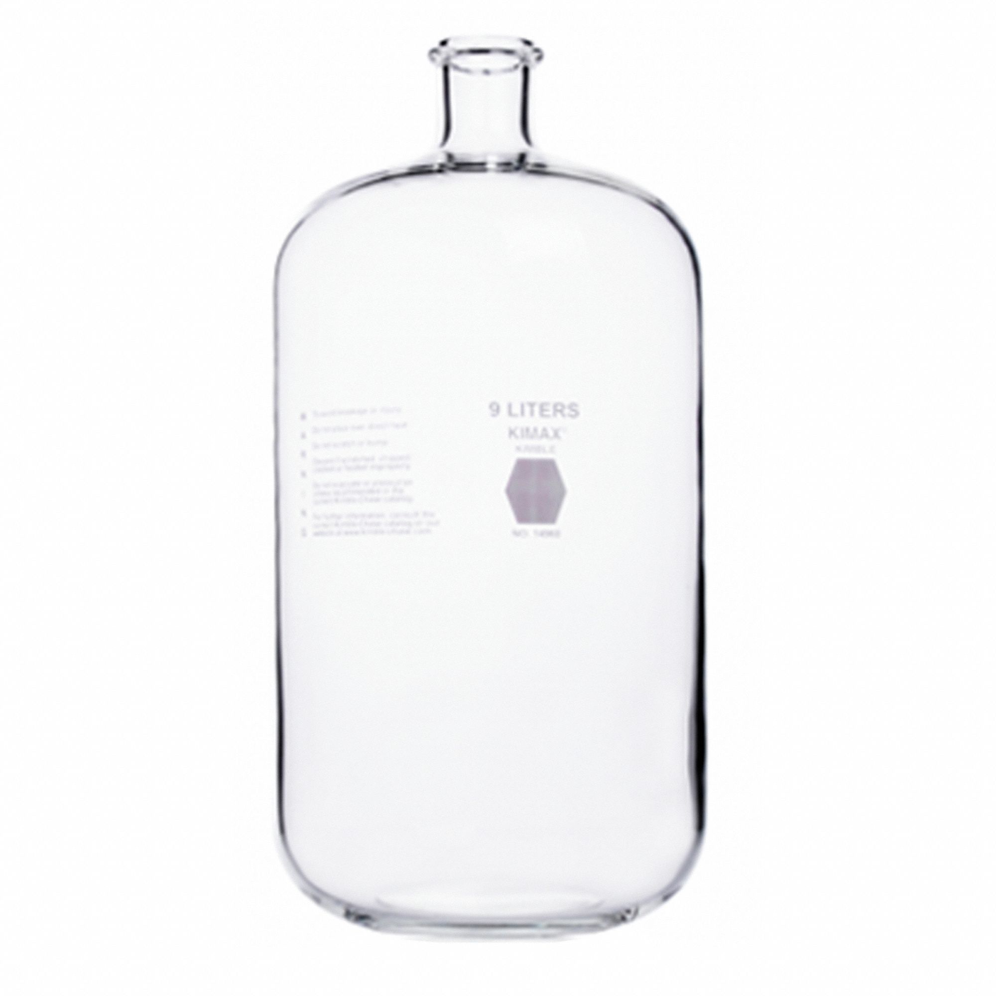 Borosilicate Glass, 4 L Capacity mL, Serum Bottle 26CW05149604