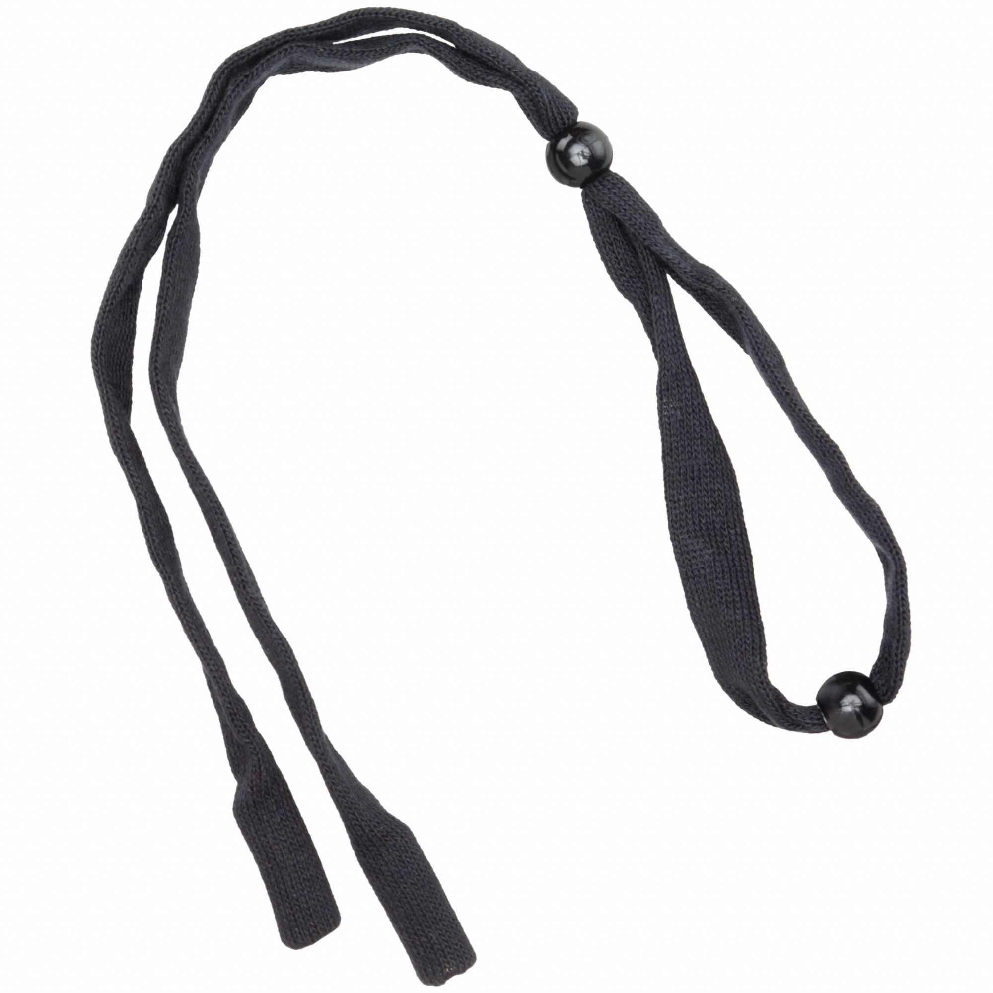 MCR SAFETY Eslinga para Lentes,Negro,Deslizable Cordones, Correas y