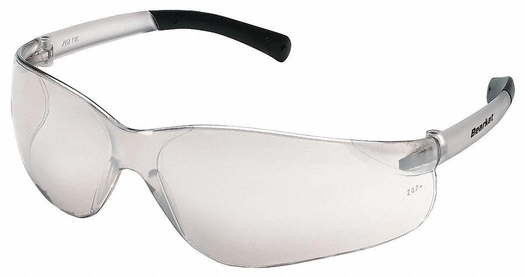 MCR SAFETY Safety Glasses AntiScratch, No Foam Lining, Wraparound