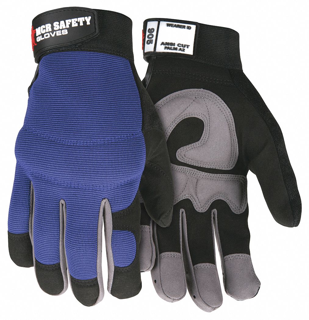 MCR SAFETY Mechanics Gloves, L, Mechanics 26H685905L Grainger