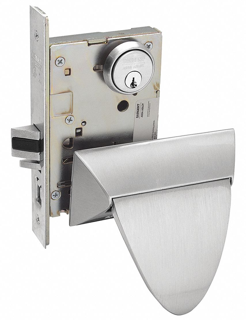SARGENT Mortise Lock, Push/Pull, Entrance/Office 26JF62SG8255ALP32D RHR W INSIDE TURN PIECE
