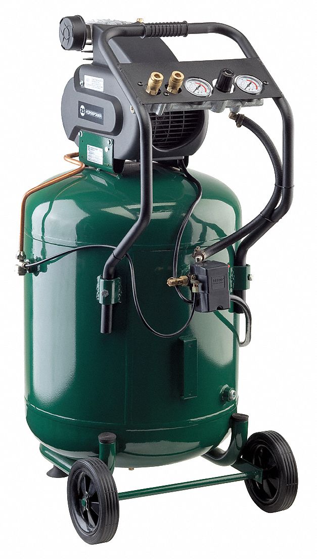 ROLAIR, Oil Lubricated, 24 gal, Portable Air Compressor 26JY37