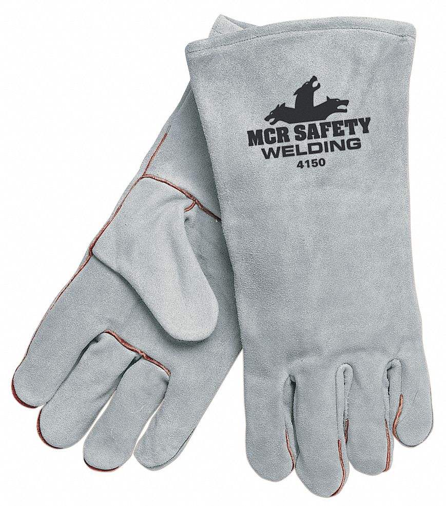 Wing Thumb, Gauntlet Cuff, Welding Gloves,Stick,XL/10,PK12 26K219