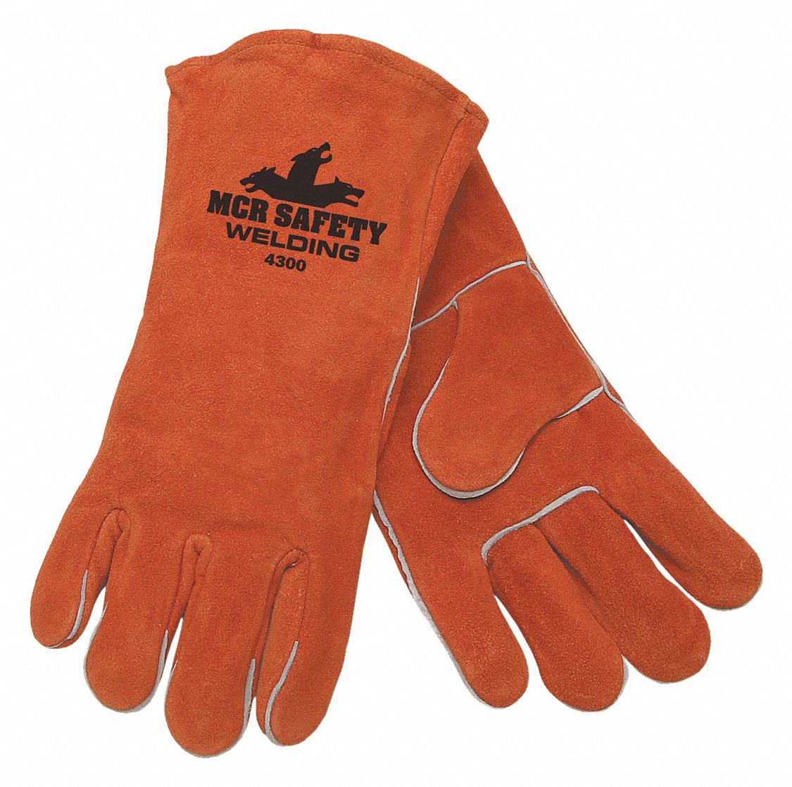 Wing Thumb, Gauntlet Cuff, Welding Gloves,Stick,XL/10,PK12 26K349