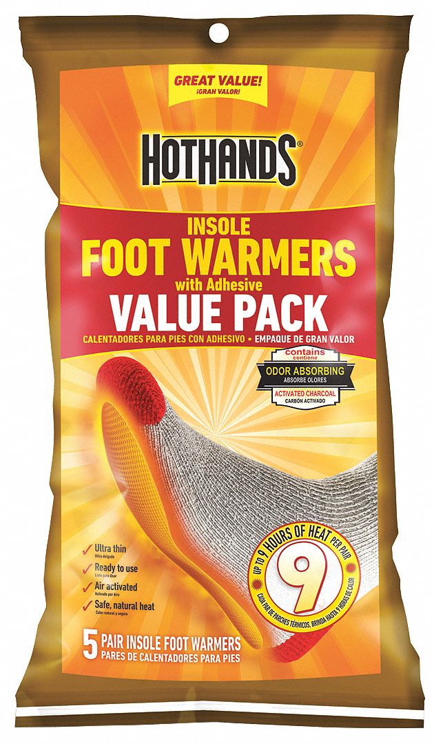 HOTHANDS, Foot Warmer, AirActivated, Foot Warmer 26KF13HFINS5PK