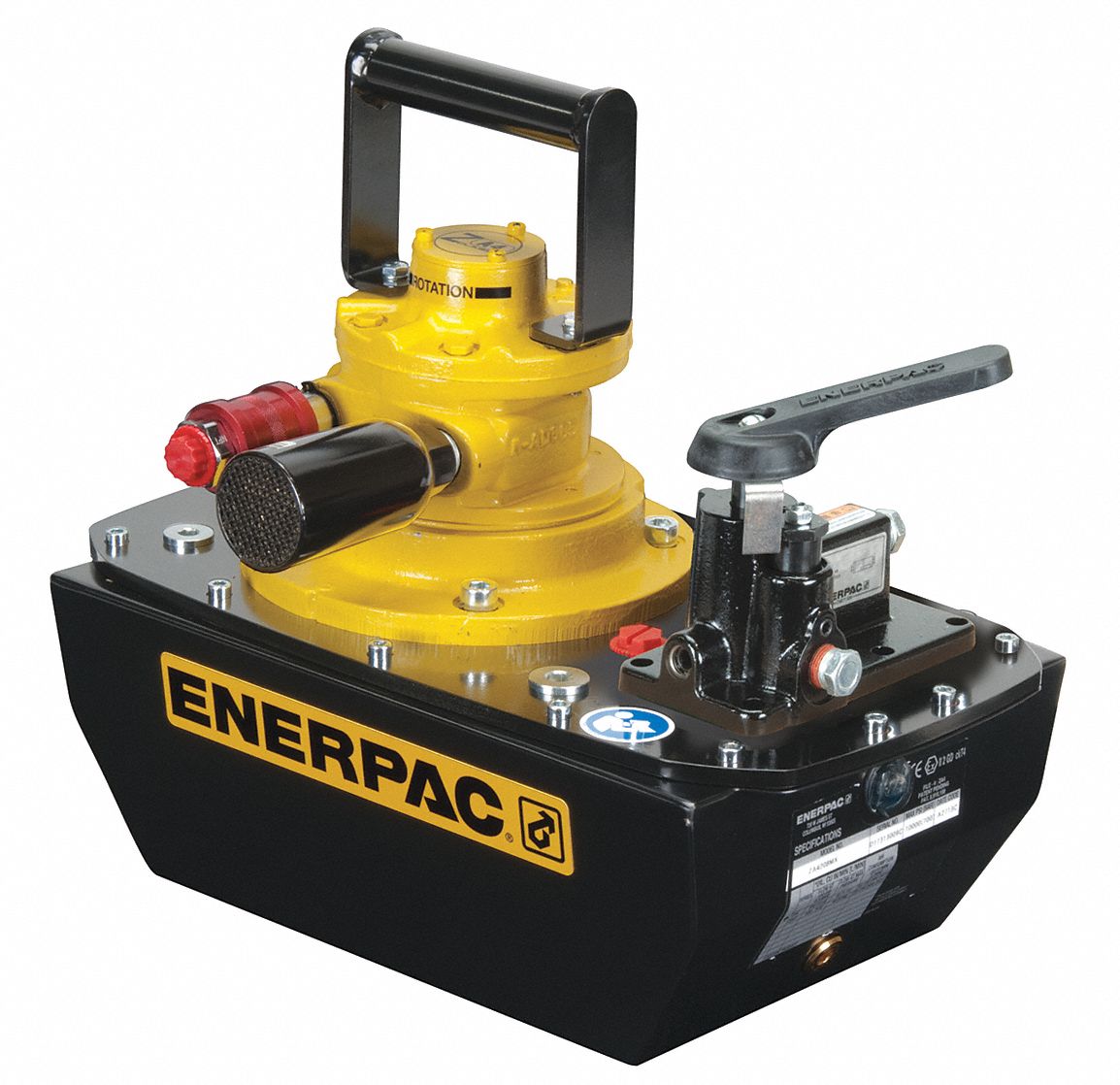 ENERPAC Air Powered Air Hydraulic Pump; Capacity (PSI) 10,000 26VY11