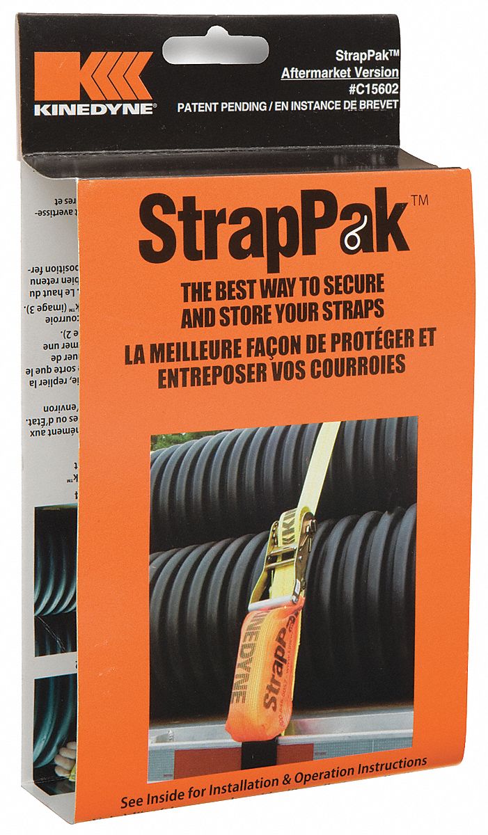 KINEDYNE Ratchet Strap Storage Bag, For Tie Downs 26W54315602GRA