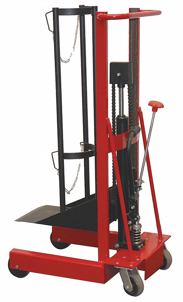 DAYTON Manual Cylinder Platform Lift Truck, 300 lb Load Capacity