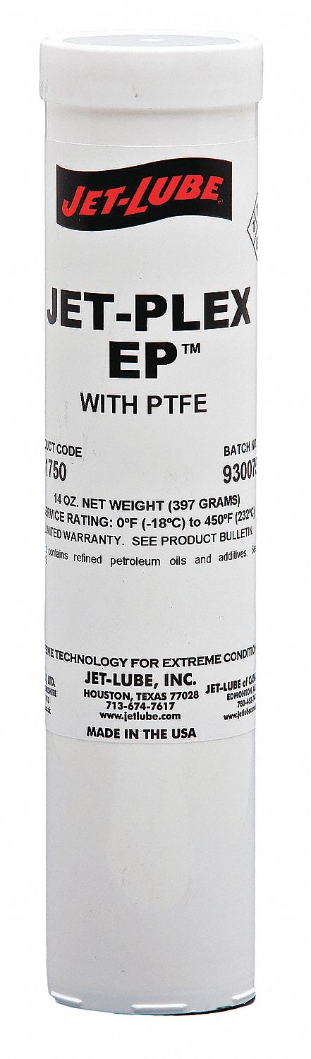JET-LUBE Red, Lithium Complex, Multipurpose Grease, 14 oz, 2 NLGI Grade