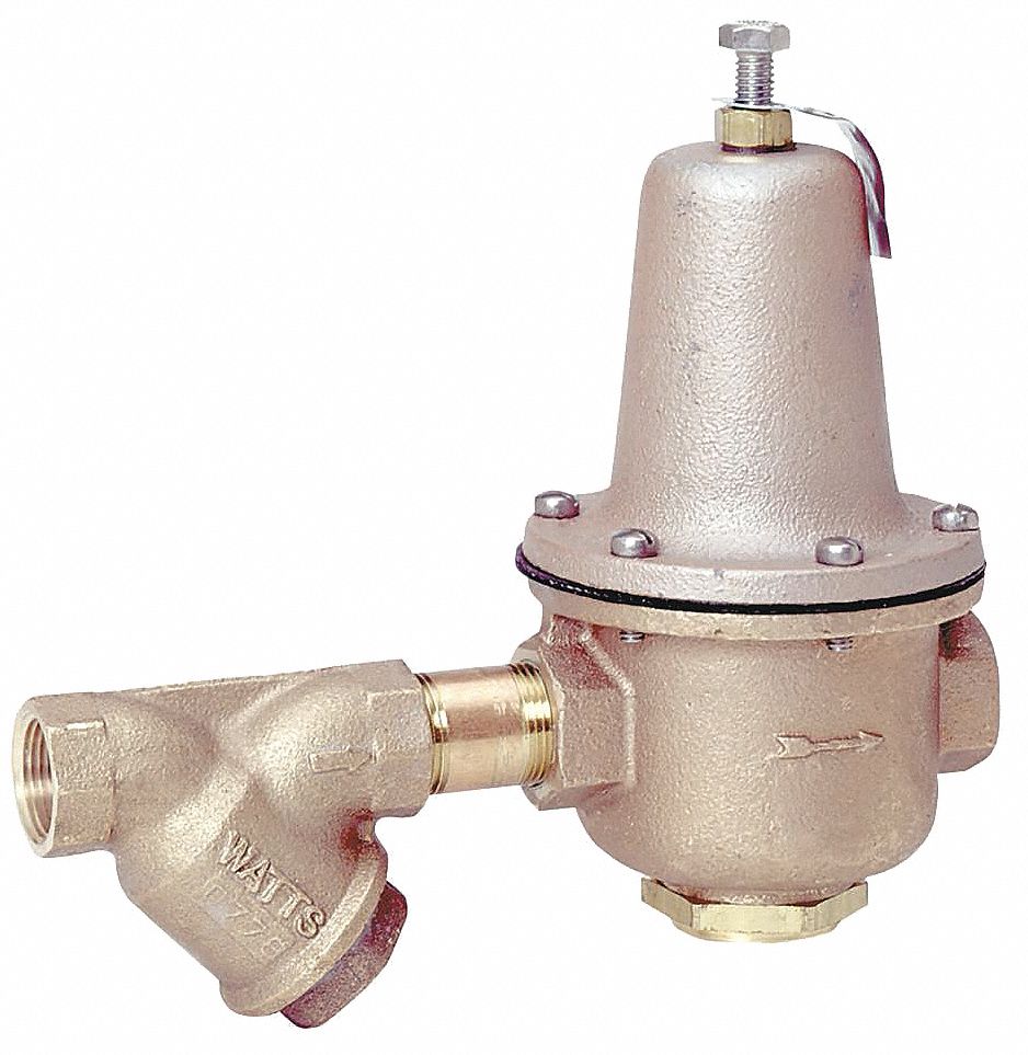 WATTS, LF223S, Lead Free Brass, Water Pressure Regulator Valve 26X108