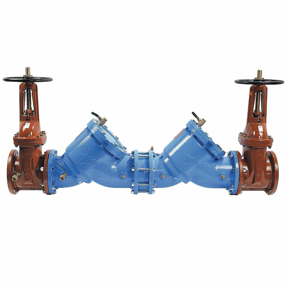 WATTS LF909 Large, 8 in, Reduced Pressure Zone Backflow Preventer