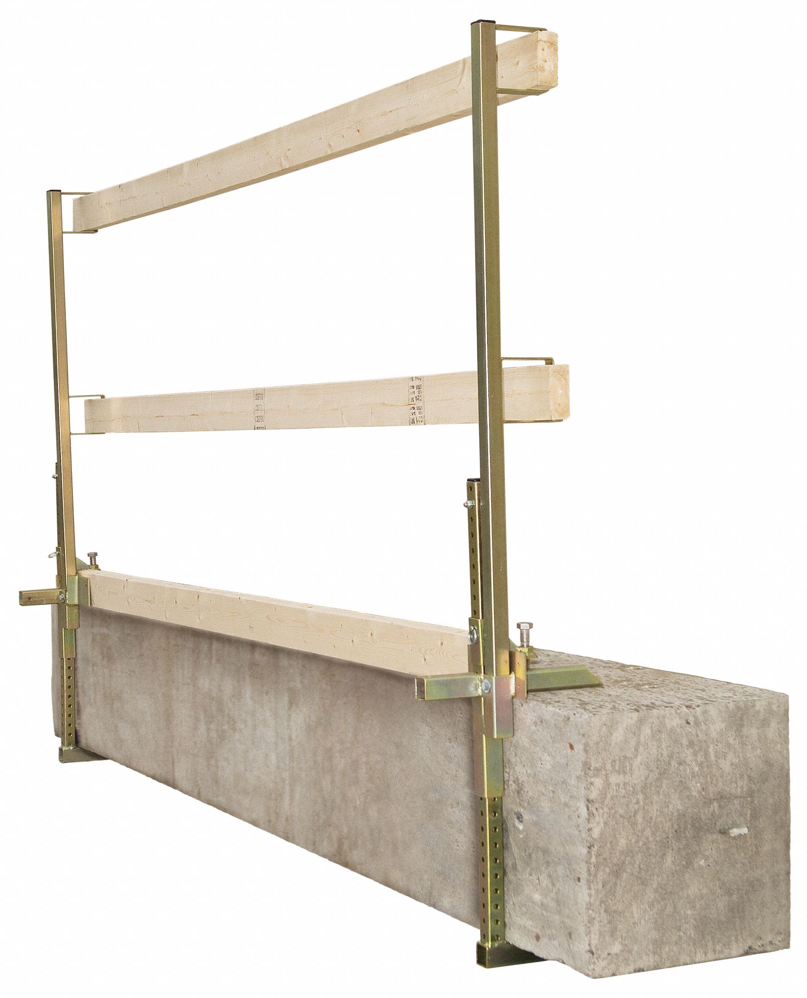 3M DBISALA Guardrail, Guardrail Component Guardrail, Yellow Alloy