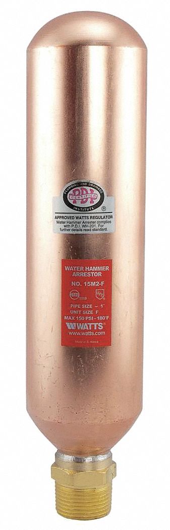 Water Hammer Arrestor,1 In NPT,Copper LF15M2F 98268793949 eBay