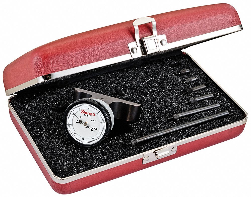 STARRETT Dial Depth Gauge 0 in to 8.6 in Range, +/0.001 in Accuracy