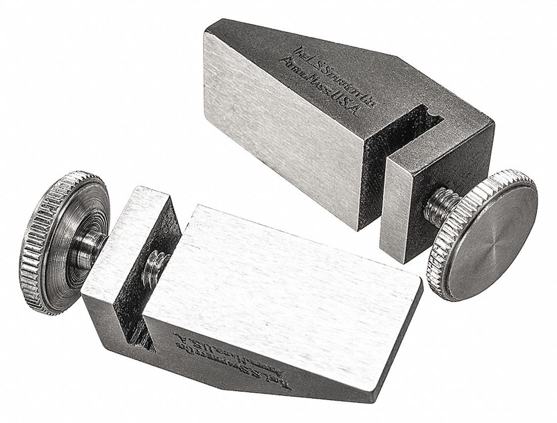 Starrett 298 Starrett Key Seat Clamps Set Steel Rule 298