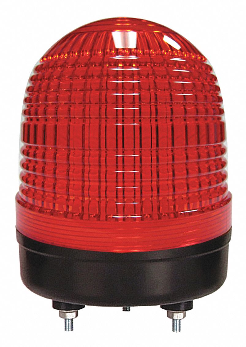 DAYTON WARNING LIGHT RED LED STUD Strobe and Flashing Lights