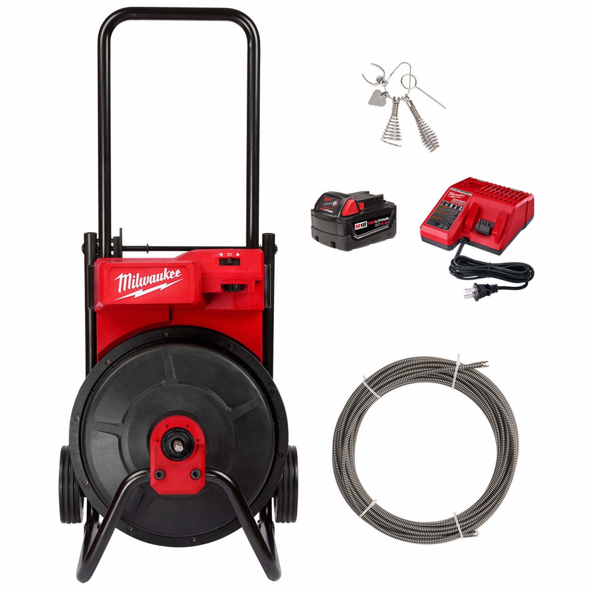 MILWAUKEE, Cordless, M18, Drain Cleaning Machine 792V022817A21