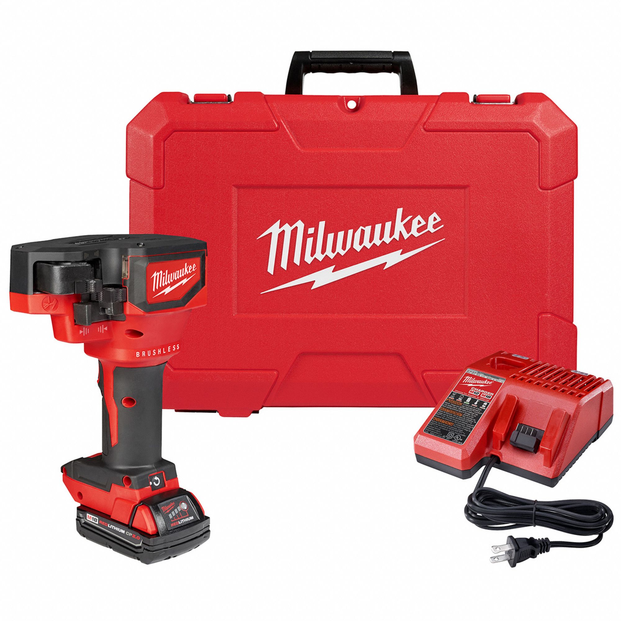 MILWAUKEE, M18, Includes Batteries, Cordless Rod Cutter Kit 54XX72