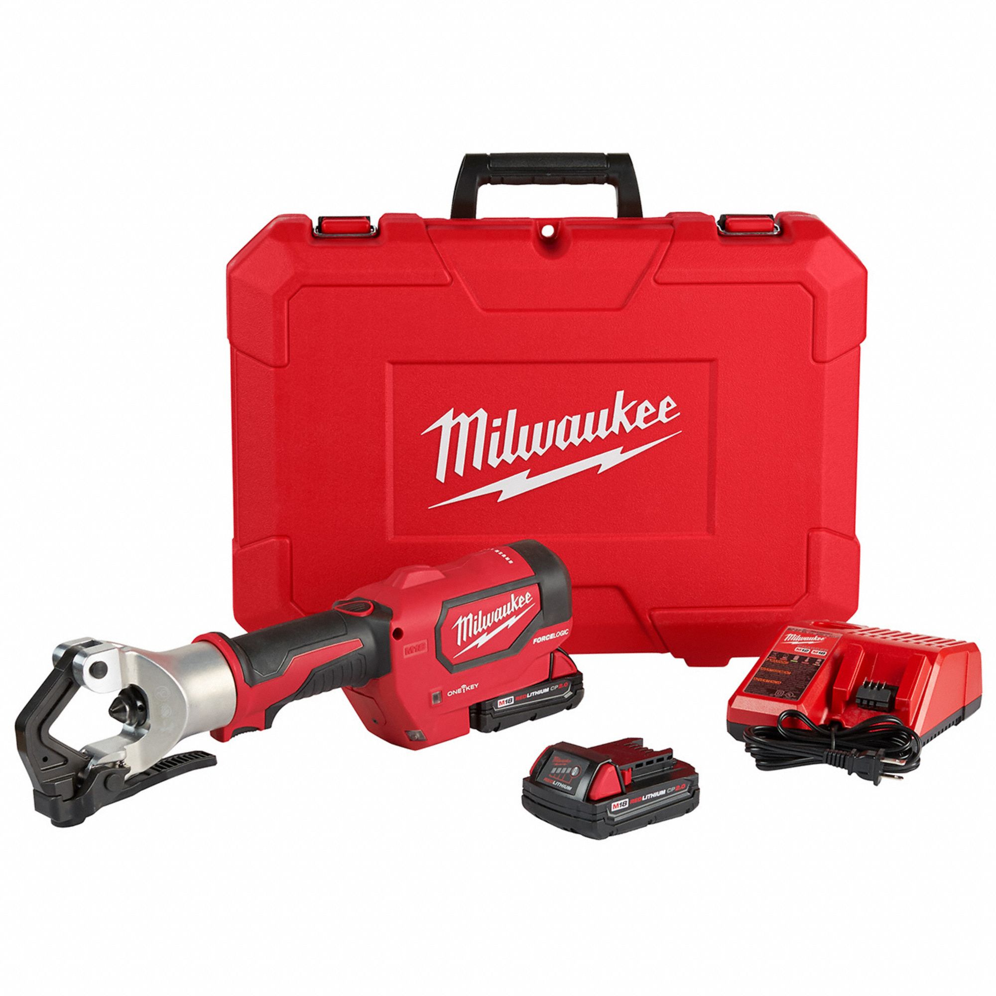 Milwaukee 267422C Short Throw Press Tool Kit W/ PEX Crimp Jaws