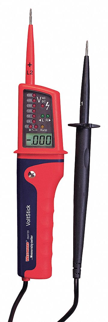 Voltage Tester,12 to 690V DC,400K Ohms 28AF75 190735788462 eBay