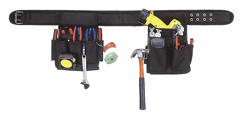 Kuny's EL5505 11 Pocket Professional Electrician Tool Belt, 52 OFF