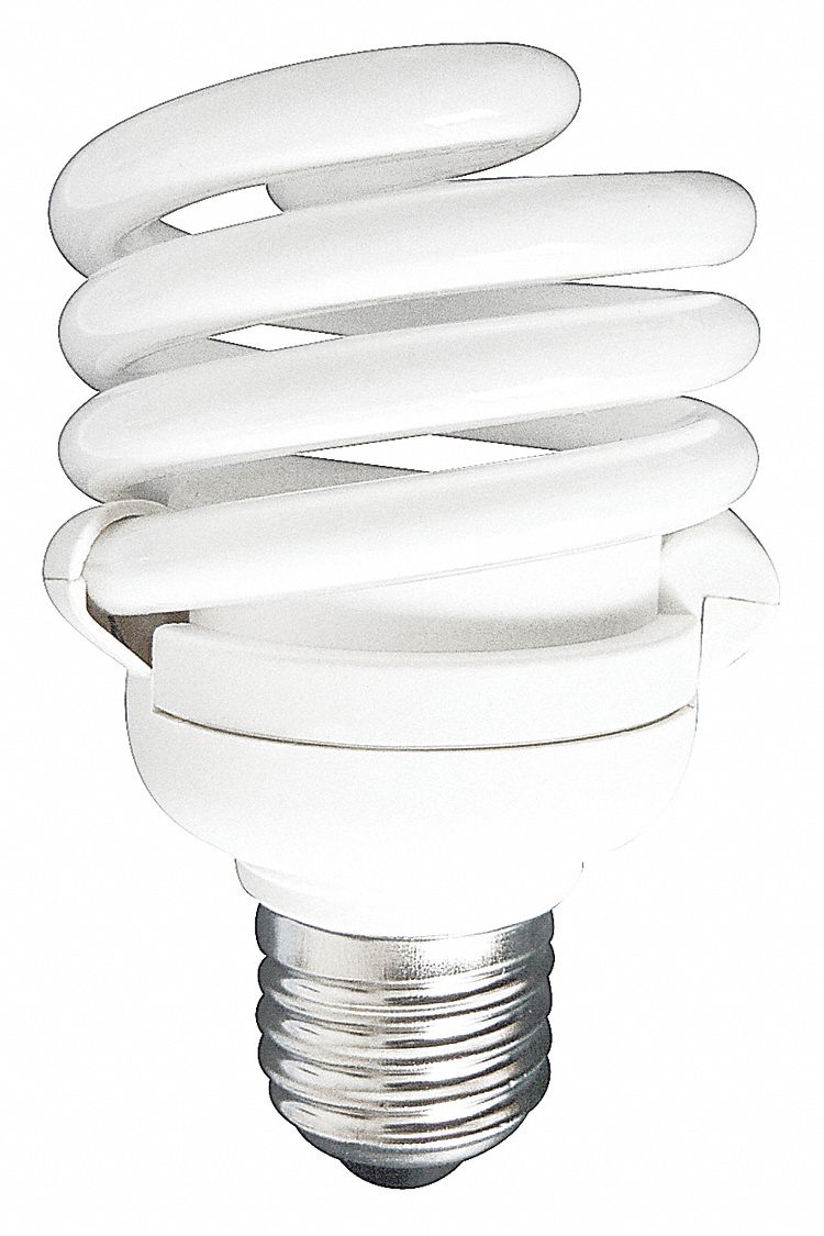 TECNOLITE Lámpara Fluorescente, 20 Watts, Forma del Bulbo T2, Atornillable Mediana (E26), 1300