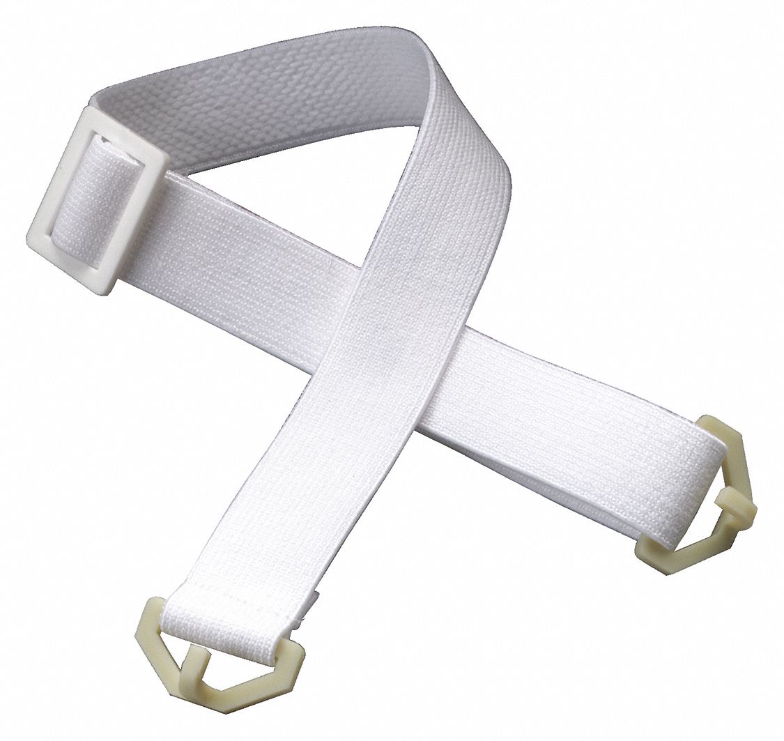 VORTEMP CHIN STRAP, 2POINT, WHITE, FOR AIRHAT HELMET, 2PACK Hard