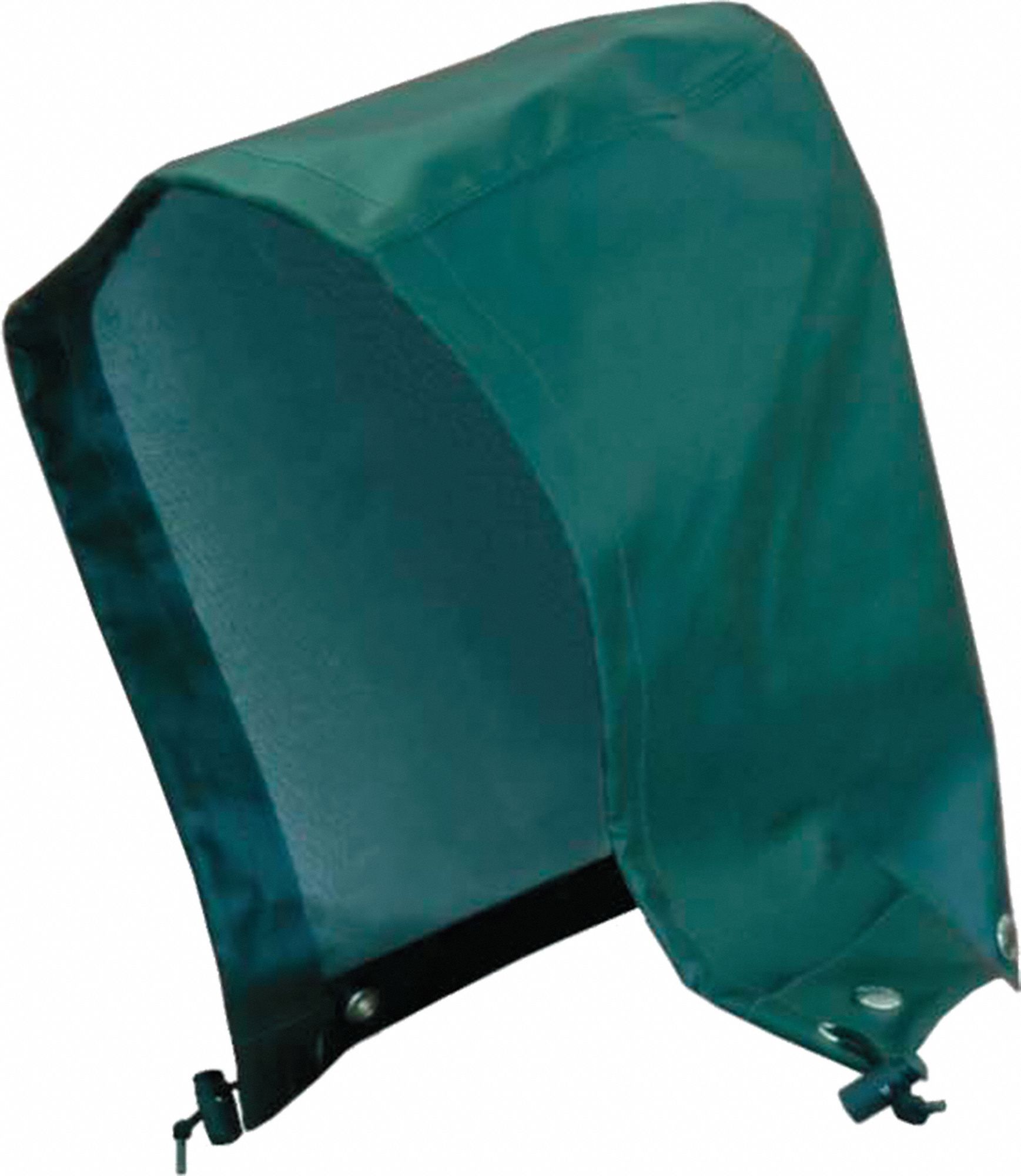VIKING Rain Hood with Snaps, Green, Rainwear Primary Material