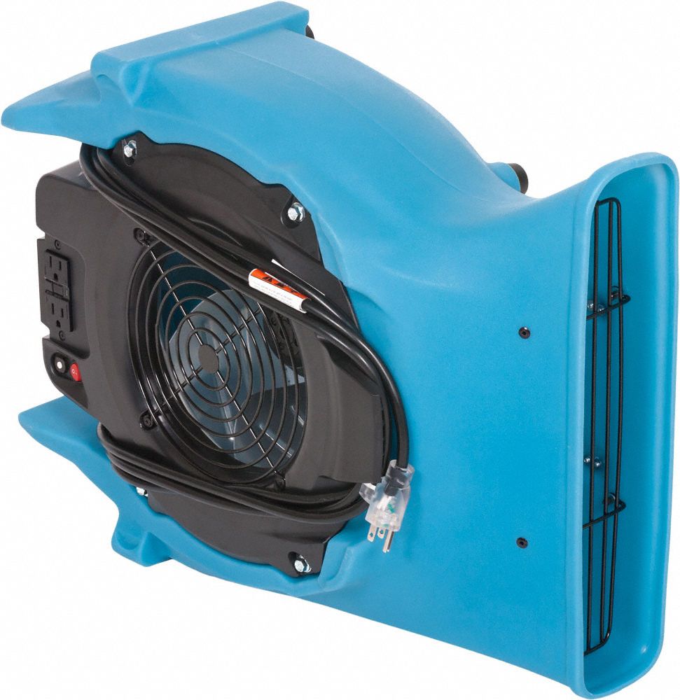 DRIEAZ Horizontal 1 Speed Portable Blower/Dryer, 885 cfm CFM High, 115